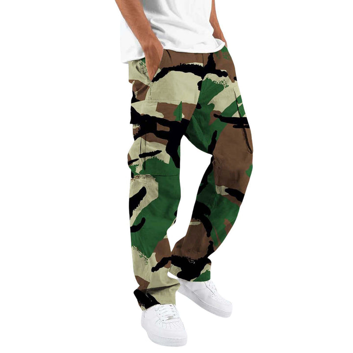 Herren Camouflage Cargo-Hose mit zahlreichen Taschen Echoarchiv