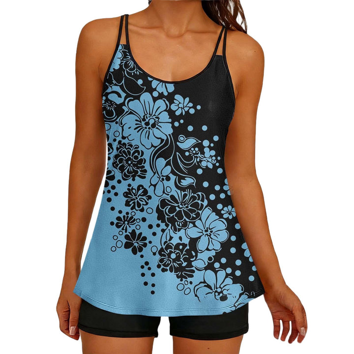 Damen Sportliches Tank-Top mit Shorts Echo Archiv
