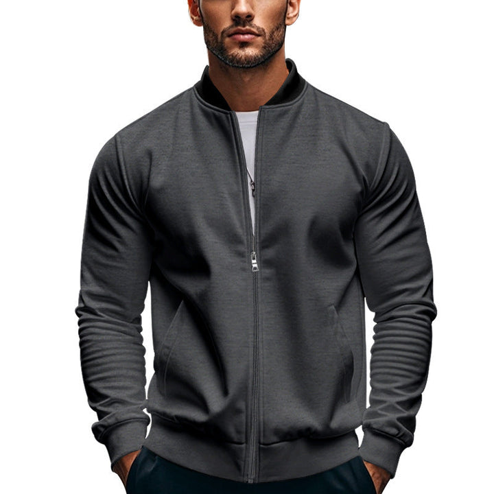 Herren sportliche Jacke mit praktischem Reißverschluss und atmungsaktiven Materialien Echoarchiv