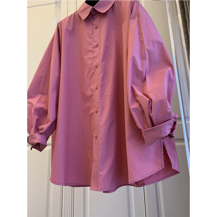 Damen Bequeme und stilvolle Oversized-Bluse Echoarchiv