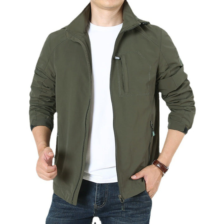 Herren leichter atmungsaktiver Fieldparka mit Mesh‑Futter und Kapuze Echoarchiv