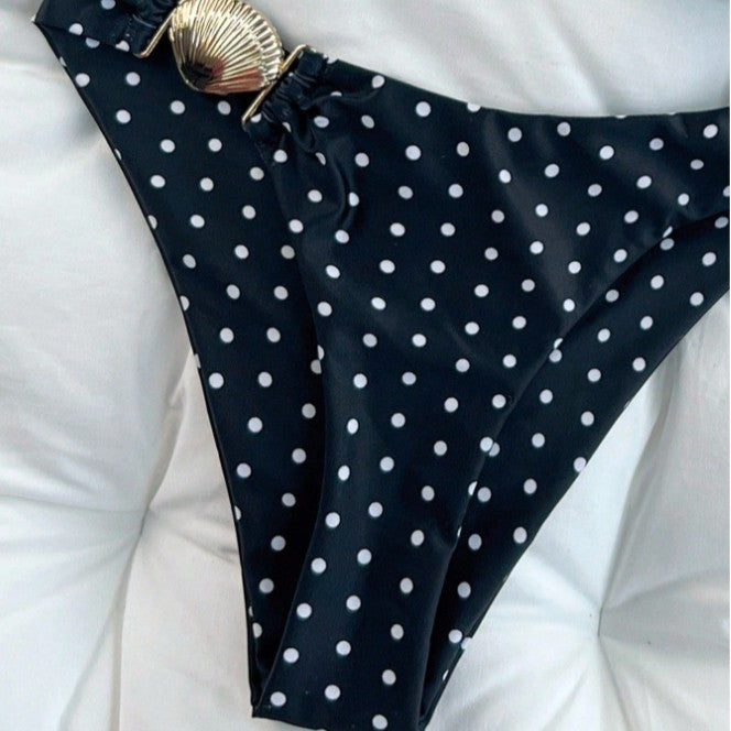 Damen Bandeau-Bikini-Set mit Muschel-Detail Echo Archiv