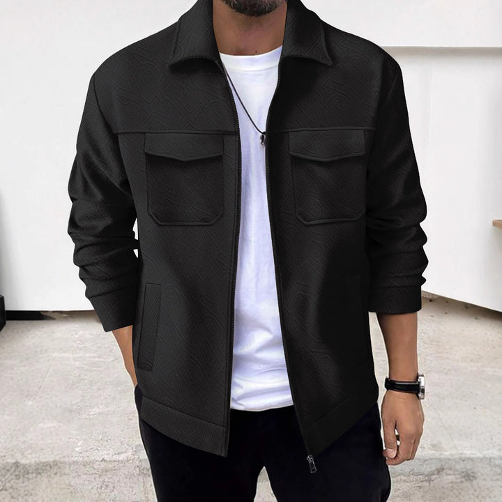 Herren modische und stylische Jacke mit praktischen Taschen Echoarchiv