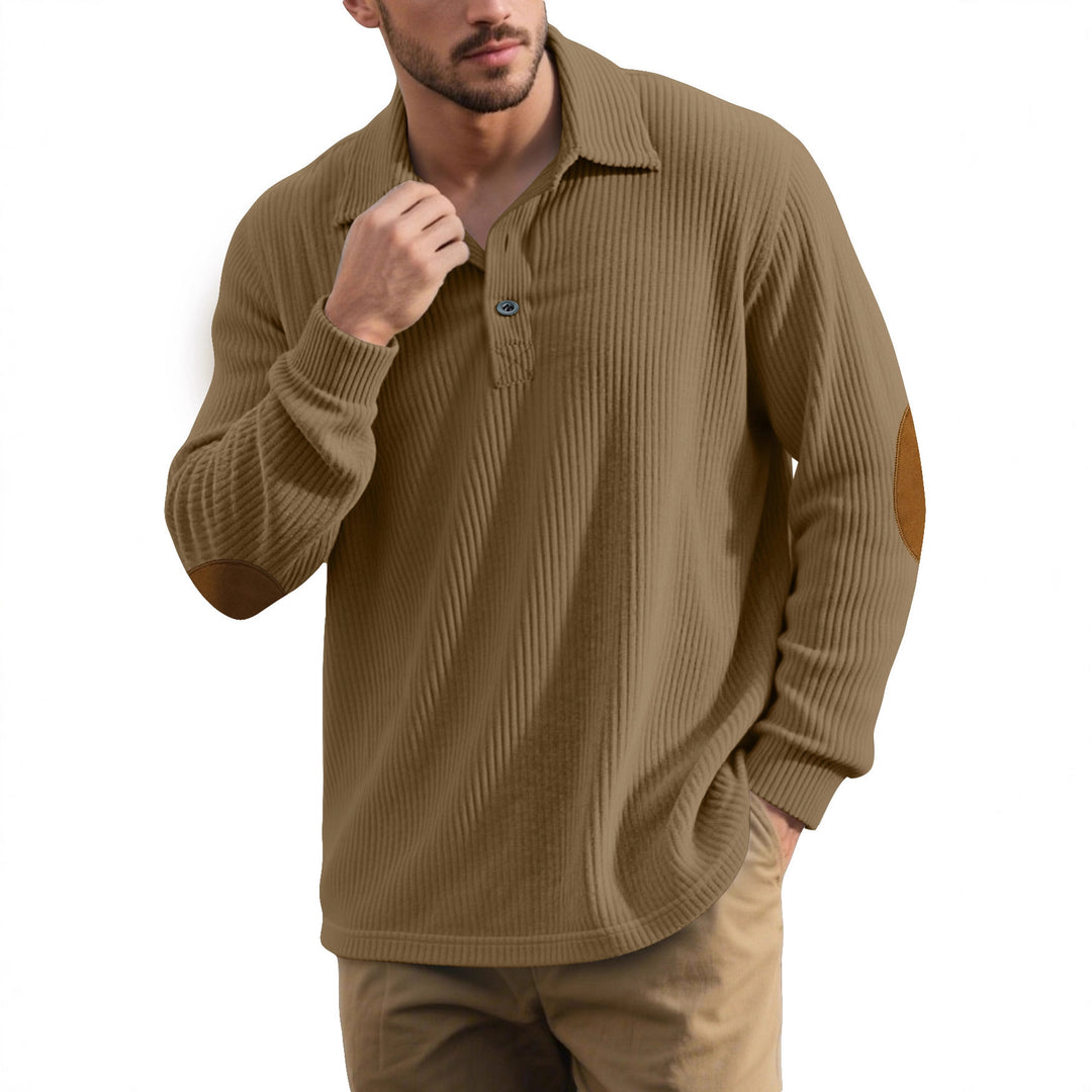 Herren Langarm Polohemd Echoarchiv