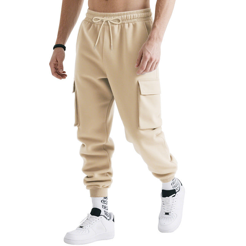 Herren Cargo-Jogginghose mit praktischem Design und atmungsaktiven Materialeigenschaften Echoarchiv