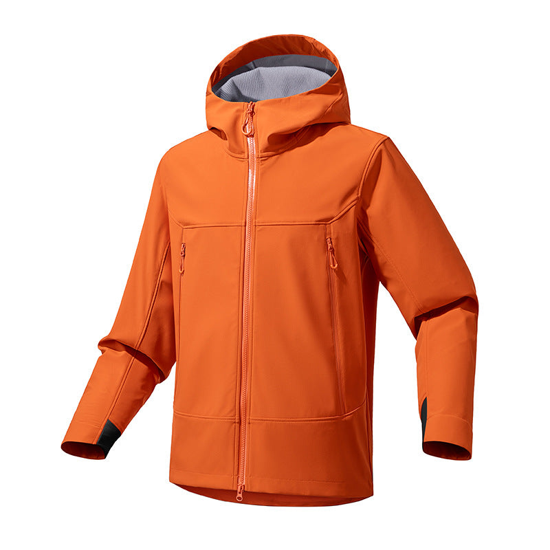 Damen Atmungsaktive Softshell‑Kapuzenjacke mit wasserabweisender Membran und Zwei‑Wege‑Reißverschluss Echo Archiv