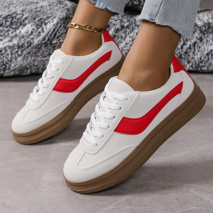 Damen Sportliche Sneaker mit modischem Farbkontrast und rutschfester Sohle Echo Archiv