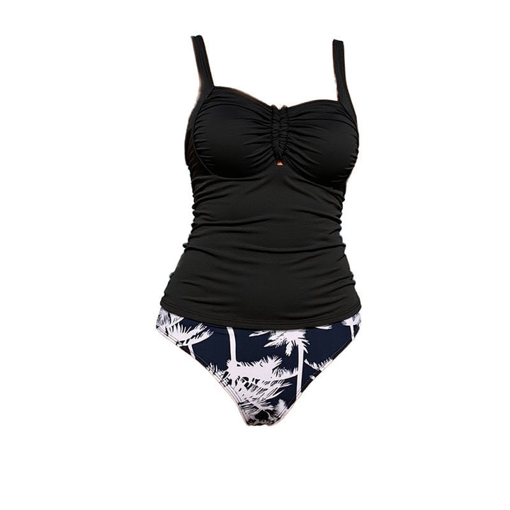 Damen Tankini-Set mit floralem Muster und integriertem Oberteil Echo Archiv