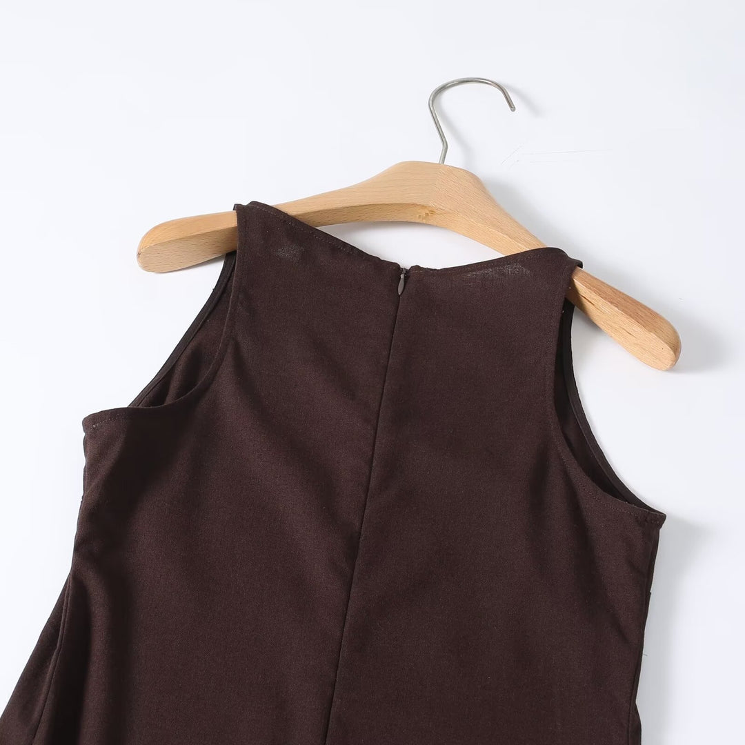 Damen Maxikleid mit elegantem Schnitt und dezentem Rückenausschnitt Echo Archiv