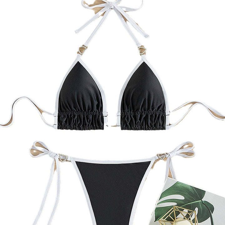 Damen Triangel-Bikini mit Charme-Detaillierung Echo Archiv