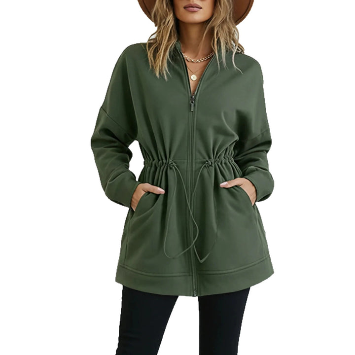 Damen Modische Sportjacke mit Taillenregulierung Echo Archiv