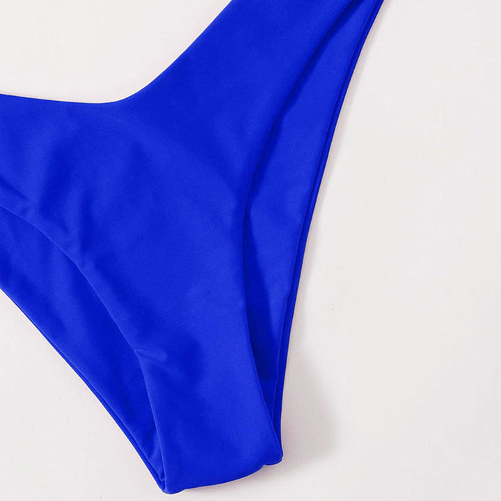 Damen Hoch geschnittener Bikinislip mit sportlichem Design Echo Archiv