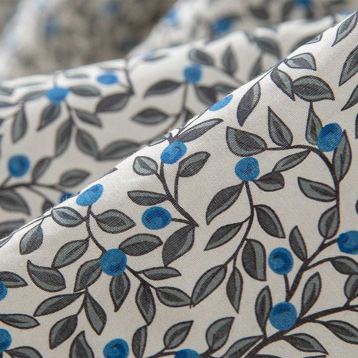 Damen Midirock mit Plissée‑Optik, gerafftem Bund und floralem Print Echoarchiv