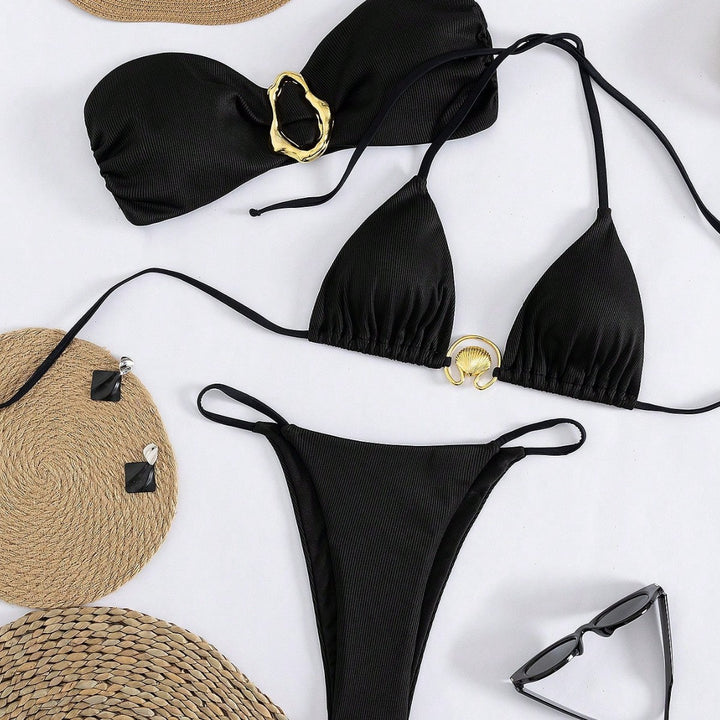 Damen Bikini mit raffiniertem Bandeau-Oberteil und höchstem Tragekomfort Echo Archiv