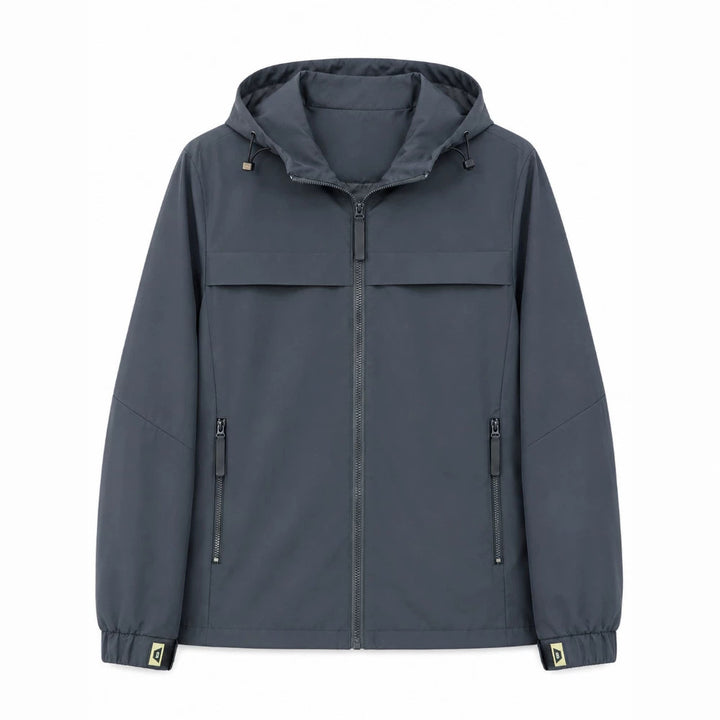 Herren Leichte Übergangsjacke mit verstellbarer Kapuze Echo Archiv
