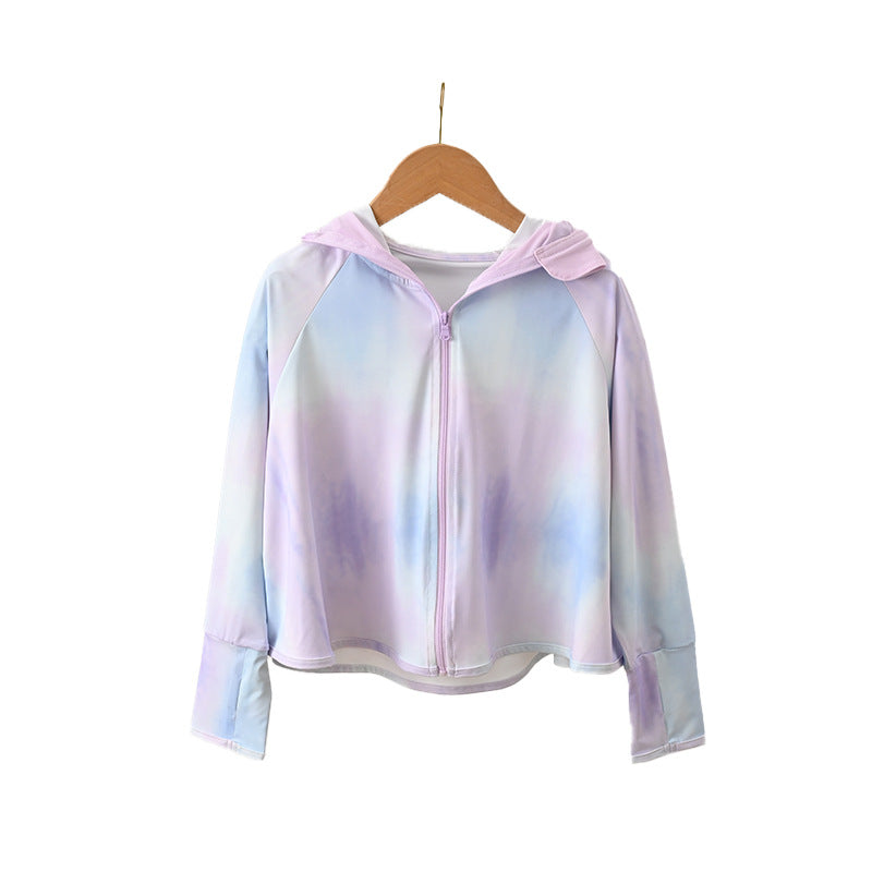 Damen UV-Schutzjacke mit Kapuze und weichem Material Echo Archiv