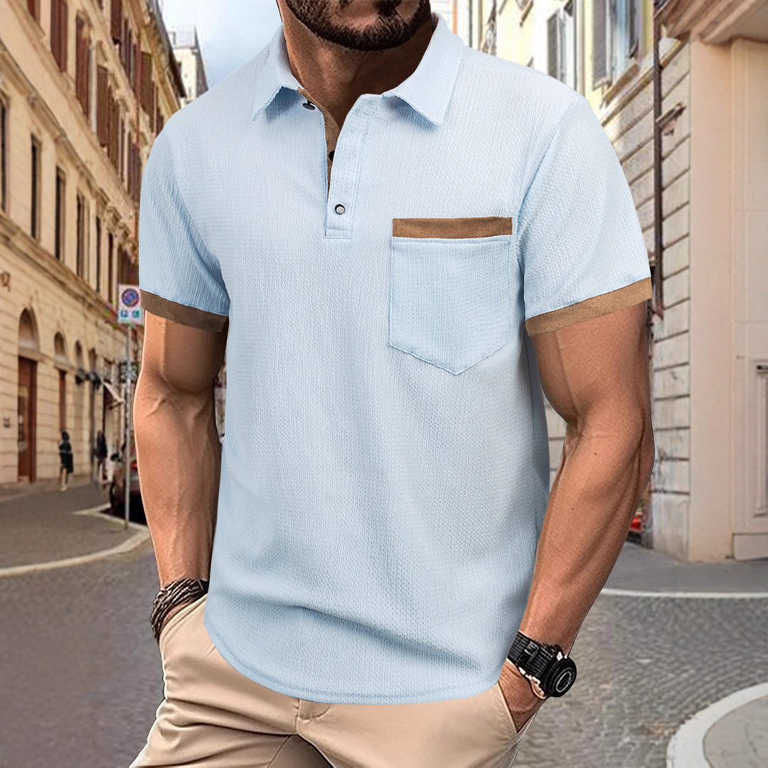 Herren Kurzarm Poloshirt Echoarchiv