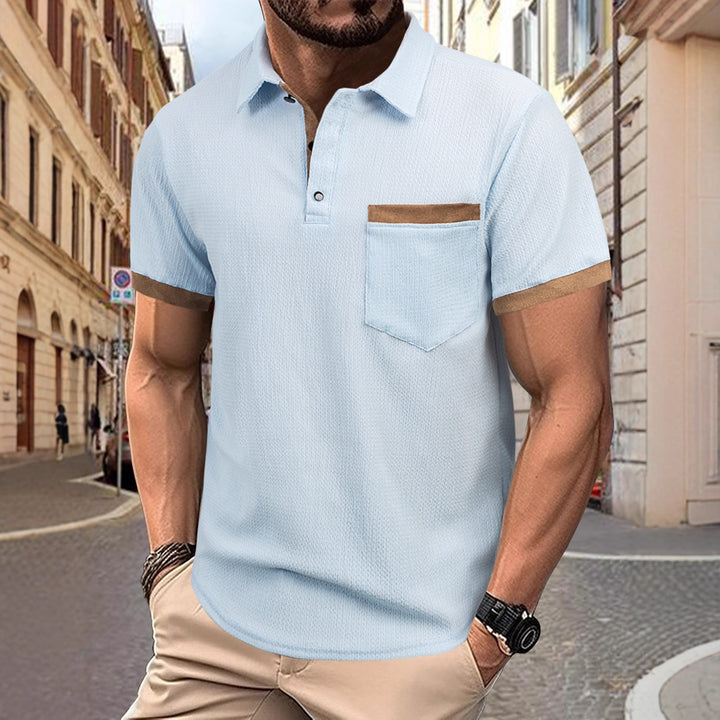 Herren Kurzarm Poloshirt Echoarchiv