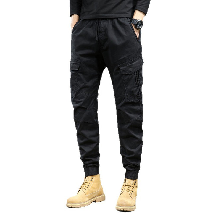 Herren Tapered-Cargo‑Jogger mit geripptem Knöchelabschluss und verstärkten Kniepaneelen Echo Archiv