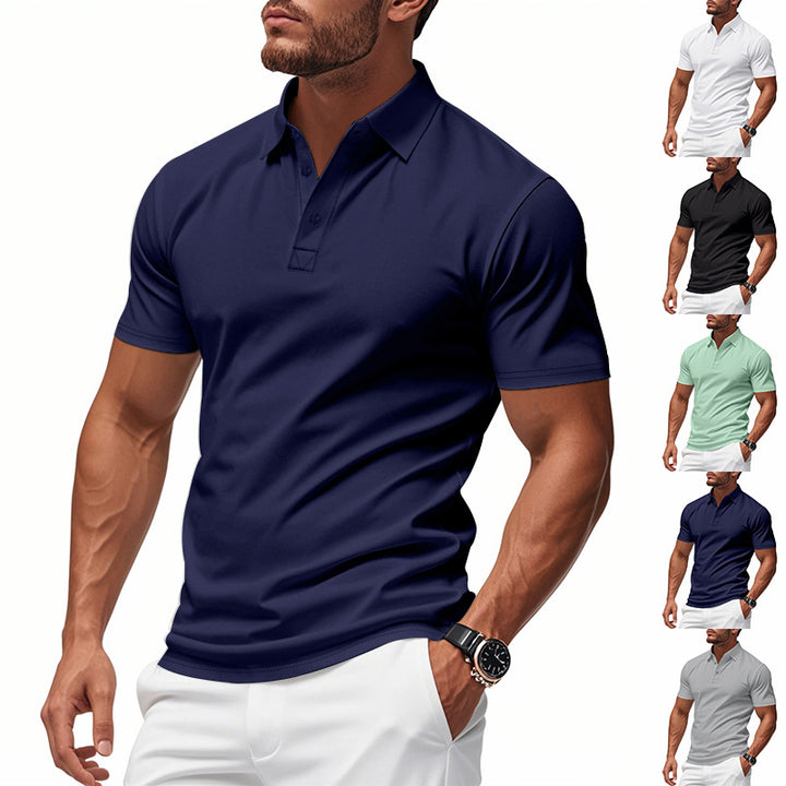 Herren Poloshirt aus atmungsaktivem Material Echoarchiv