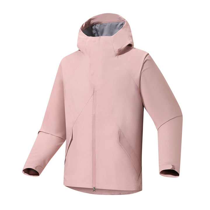 Herren Urbaner Softshell-Trekkingparka mit nahtversiegelter Wetterschutzmembran und anatomischer Kapuze Echo Archiv