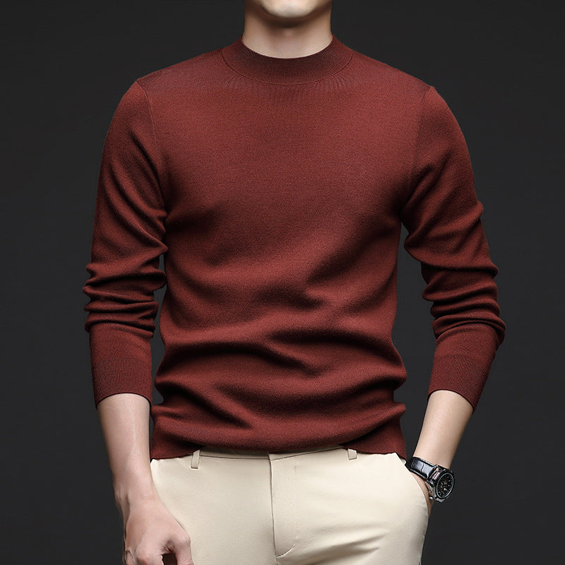 Herren modischer Rundhals-Pullover Echoarchiv