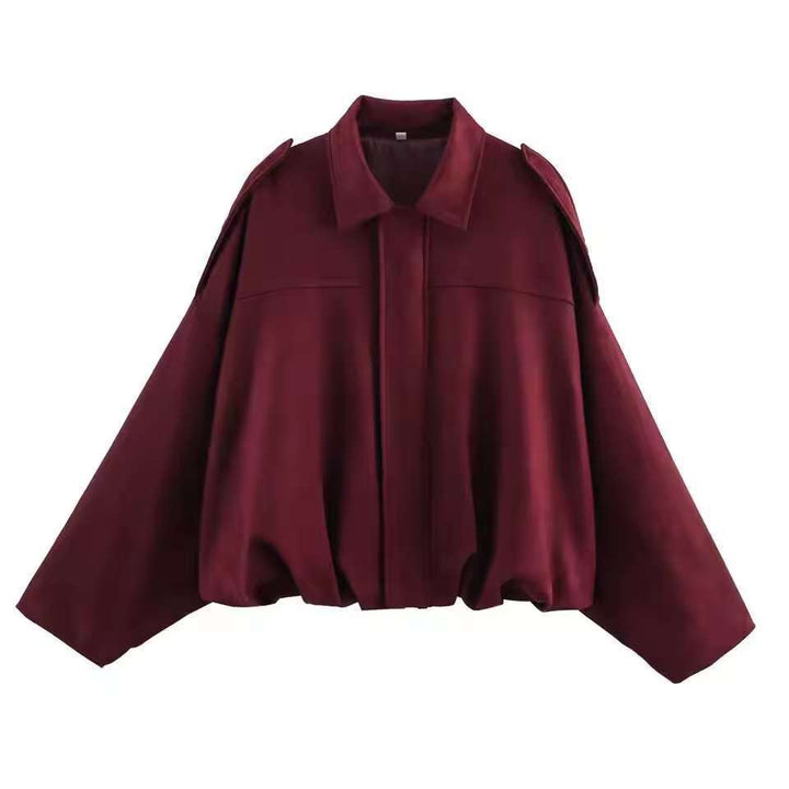 Damen Modische Oversized Jacke Echo Archiv