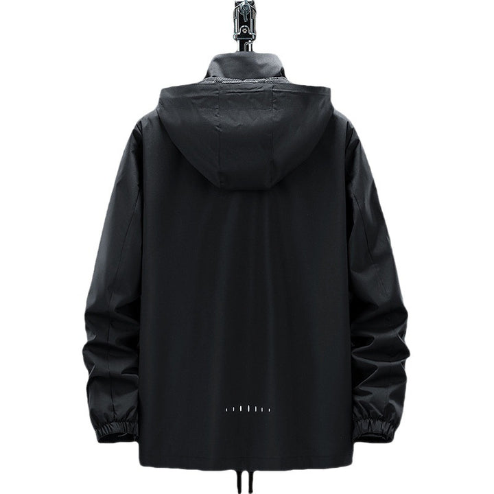 Herren Leichte Softshell-Outdoorjacke mit Kapuze, wind- und wasserabweisender Oberfläche Echo Archiv