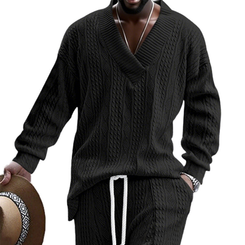 Herren Grobstrickpullover Echoarchiv