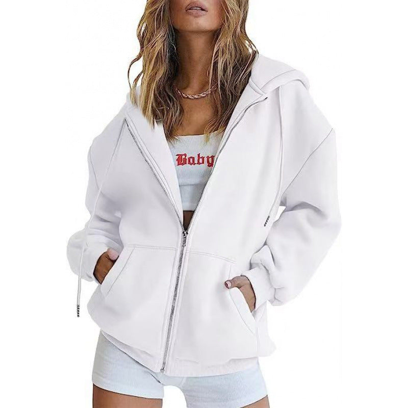 Damen Oversized Kapuzenjacke Echoarchiv