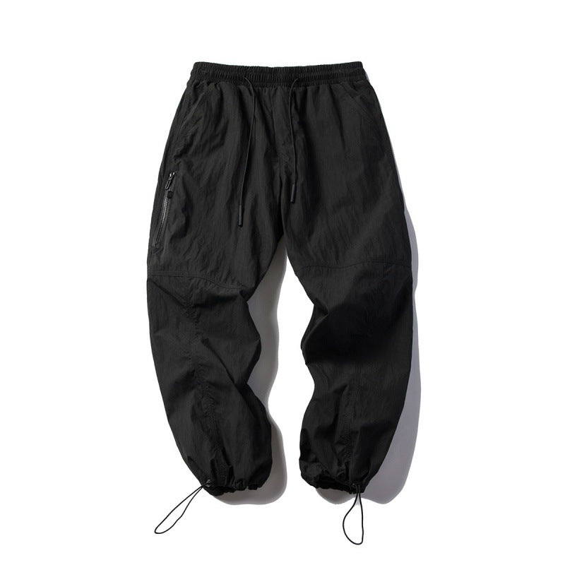Unisex Technische Cargo-Hose im Baggy-Schnitt mit Tunnelzugbund und verstellbaren Beinabschlüssen Echo Archiv