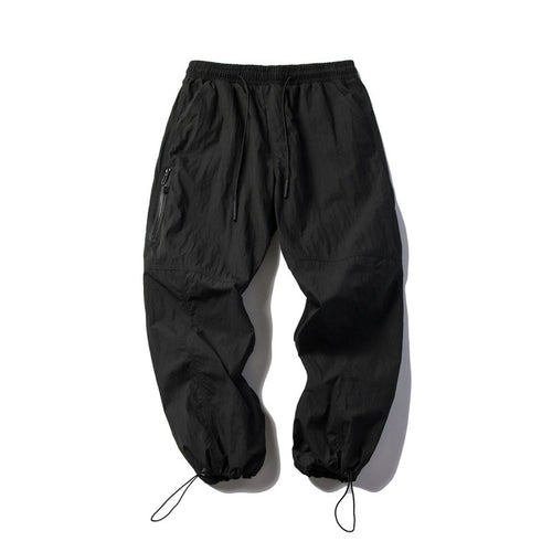 Unisex Technische Cargo-Hose im Baggy-Schnitt mit Tunnelzugbund und verstellbaren Beinabschlüssen Echo Archiv