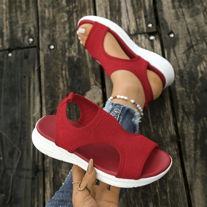 Damen Atmungsaktive Sport-Sandalen mit elastischem Obermaterial und rutschfester Sohle – Sorelia