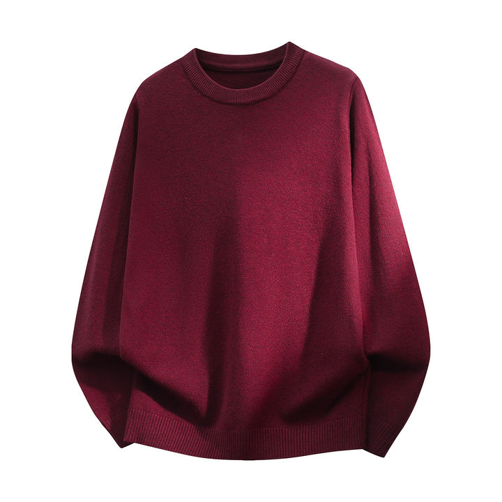 Unisex Oversize-Rundhals-Pullover aus feinem Merino-Mix Echoarchiv