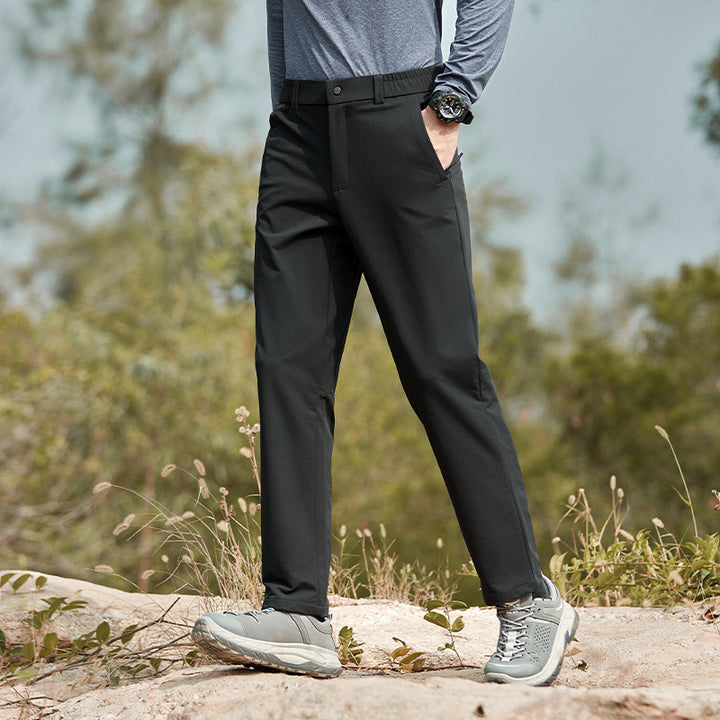 Herren funktionale Sommerhose mit elastischem Bund und praktischen Seitentaschen Echoarchiv