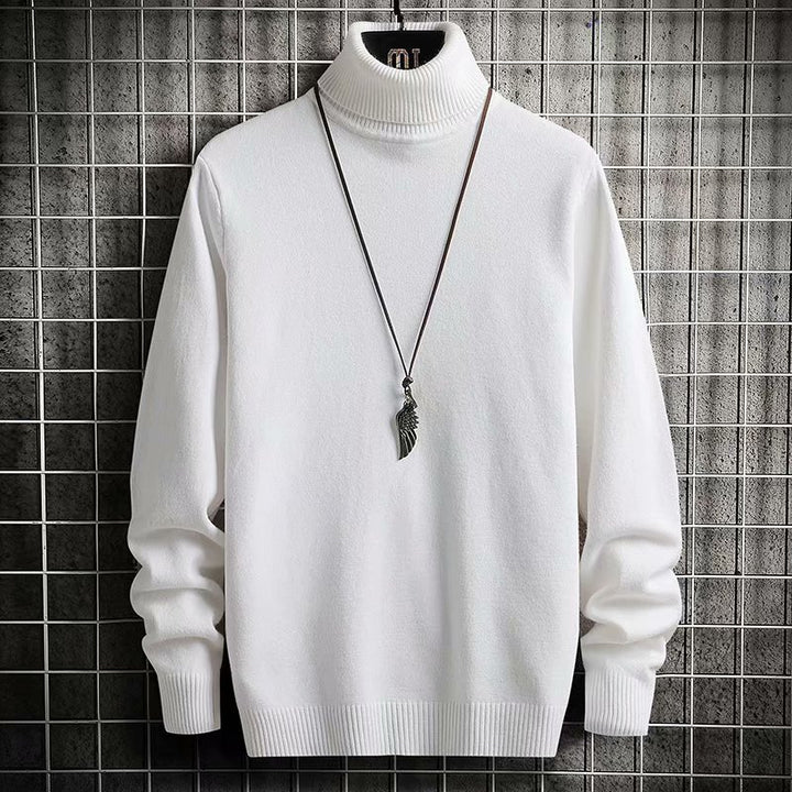 Herren Rollkragenpullover aus weicher Wolle Echoarchiv
