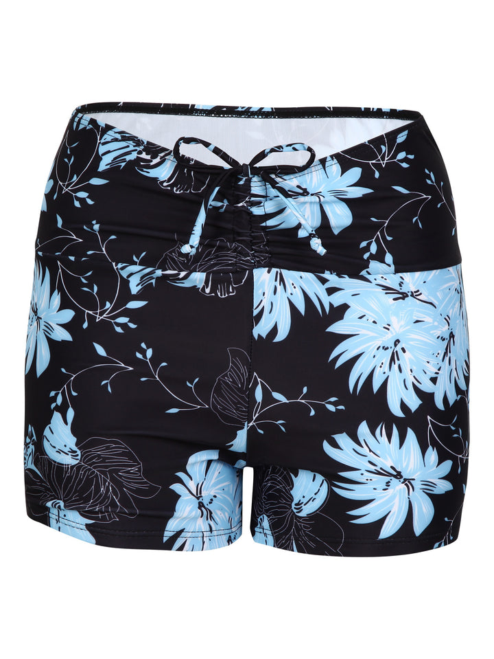 Damen Bikini-Höschen mit hohem Bund und raffinierten Rüschendetails Echo Archiv