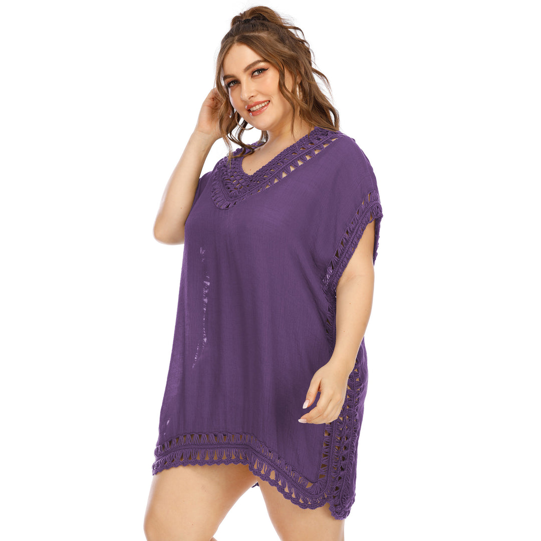Damen eleganter häkeln Strandüberwurf Echo Archiv