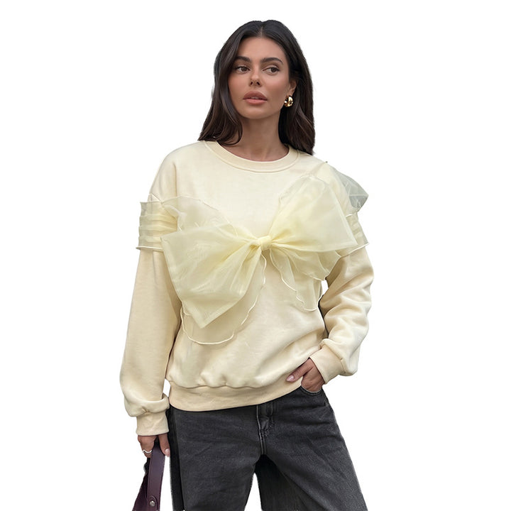 Damen Sweatshirt mit Statement-Schleife Echo Archiv