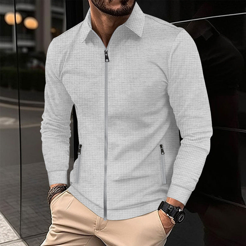 Herren Freizeitjacke mit hochwertigem Reißverschluss und atmungsaktivem Design Echoarchiv