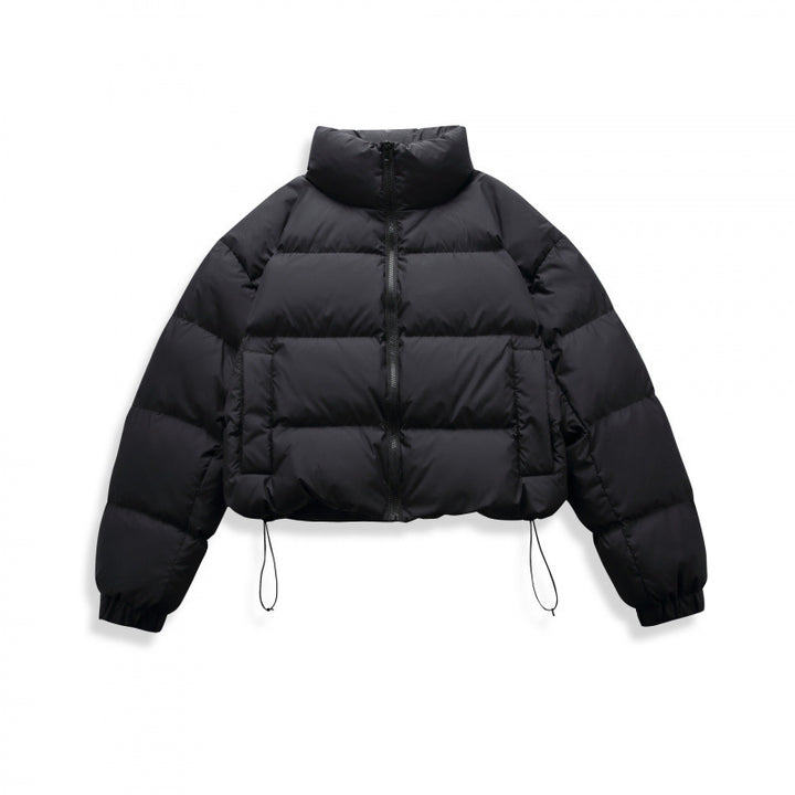 Damen Kurz geschnittene gesteppte Winterjacke im Cropped‑Style mit hohem Stehkragen Echo Archiv