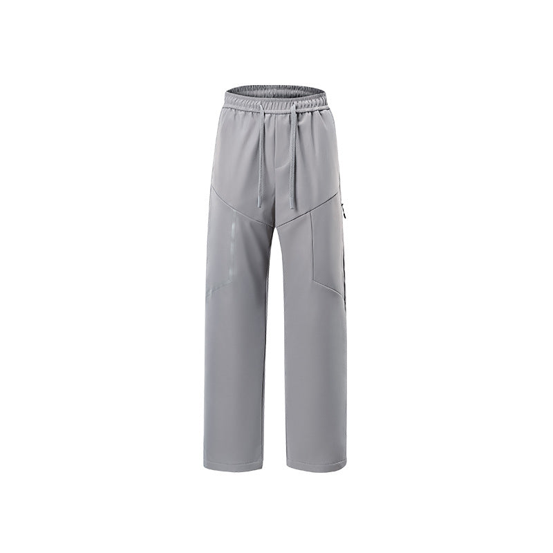 Herren Atmungsaktive Softshell-Cargo-Hose mit Tunnelzugbund, Zipper-Seitentasche und geradem Schnitt Echo Archiv