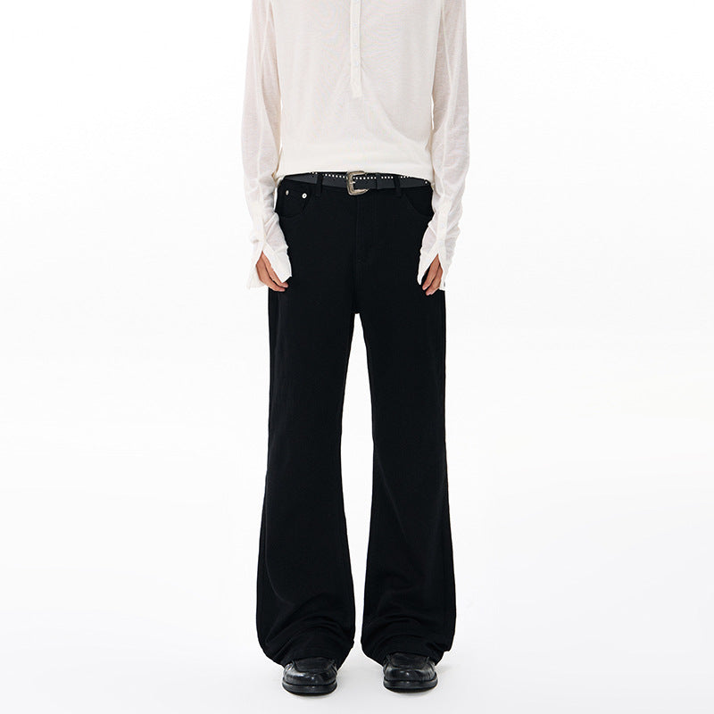 Damen Weit geschnittene Tiefer‑Schritt Five‑Pocket‑Jeans mit verlängertem Saum Echo Archiv