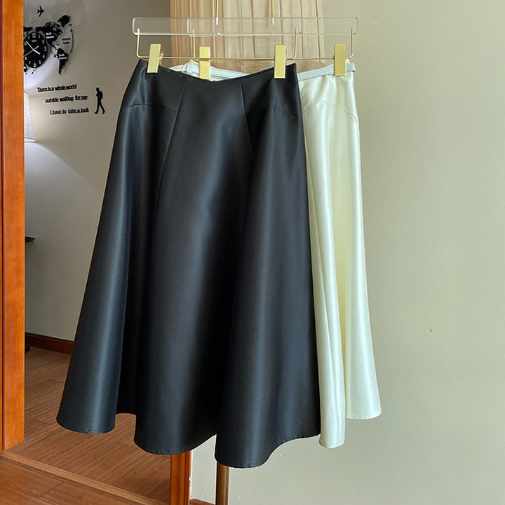 Damen Midirock mit elegantem Bund Echoarchiv