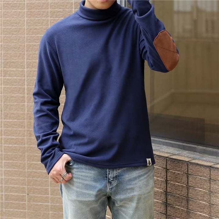 Herren Hochkragenpullover aus weichem Material Echoarchiv