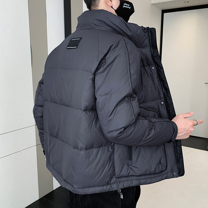 Herren Leichte Daunenoptik-Steppjacke mit ergonomischem Schnitt und verdeckten Eingrifftaschen – Taviero