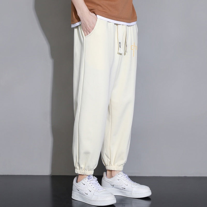 Herren Locker sitzende Sweatpant mit Kordelzug, elastischen Saumbündchen und Eingrifftaschen Echo Archiv