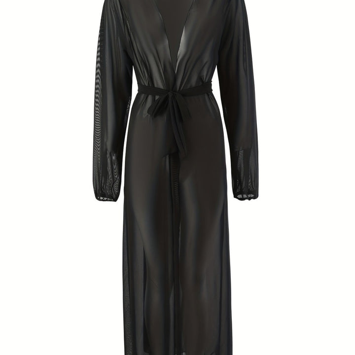 Damen Transparenter Maxikleid Echo Archiv