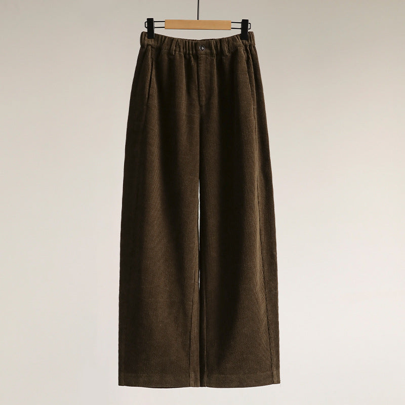 Damen Modische, weite Cordhose Echoarchiv