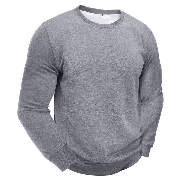 Herren Bequemer Rundhals Sweatshirt Echoarchiv